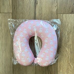 Pink Swan Kids Travel Pillow